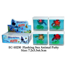 Funny Flashing Sea Animal Putty Toy